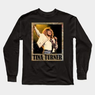 Tina Turner // Vintage Frame Long Sleeve T-Shirt